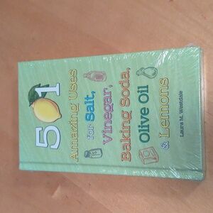 🎵501 Amazing Uses For Salt, Vinegar, Baking Soda, Olive Oil & Lemons Book 🎵